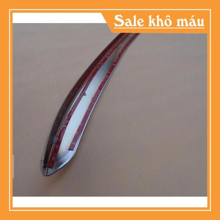 Ốp mui cản trước xe Toyota Vios 2014-2017 mạ crom cao cấp