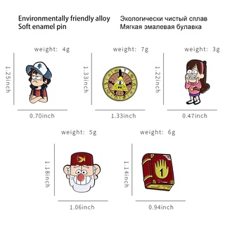 Ghim Cài Áo Tráng Men Hình Nhân Vật Hoạt Hình Anime Cổ Điển