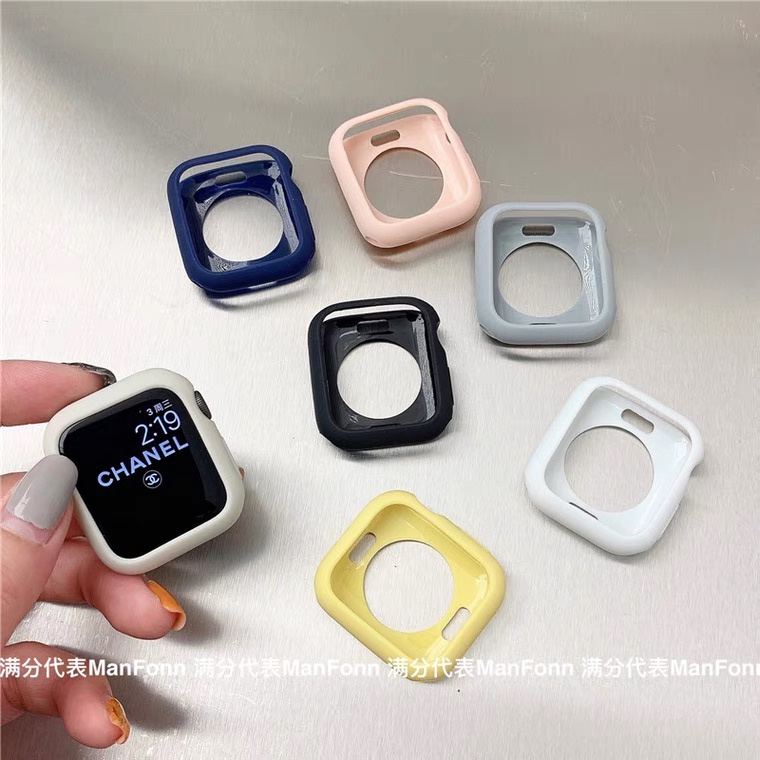 Ốp Lưng Kẹo Cho Apple Watch 46MM Series 11 10 9 8 7 SE 6 5 4 iWatch Ultra 3 2 49mm 45 41 45 SE 40 44 42 38MM Ốp Lưng