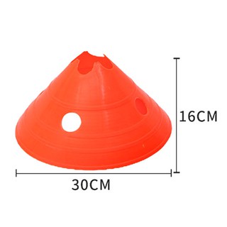 Bộ 10 Nấm Chiến Thuật Bóng Đá,Cone Tập Luyện Thể Thao Chiều Cao 16cm Chính Hãng Đại Nam Sport