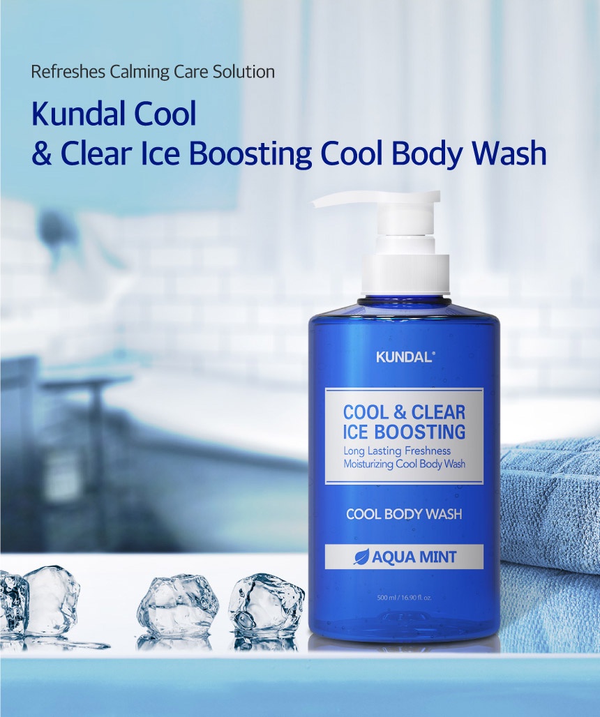 Mô tả Sữa tắm KUNDAL mát lạnh - Cool & Clear Ice Boost 500ml - 9