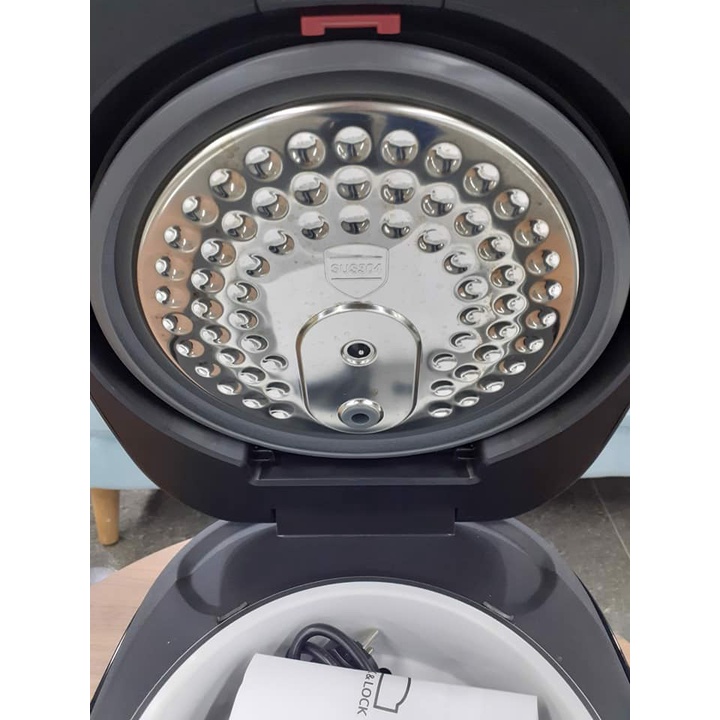 Nồi cơm điện LocknLock Digital Rice Cooker EJR546 1.5L 1300W màu vàng - K-MALL