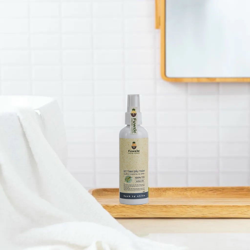 Xịt khử mùi kháng khuẩn đuổi muỗi côn trùng Fuwa3e bạc hà 300ml/ khử khuẩn không khí Biosana