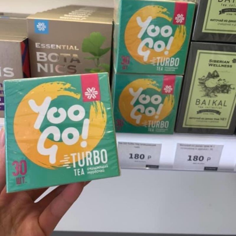 ♥️♥️Trà thảo mộc Cleansing T Body Tubo yoogo Siberi Nga