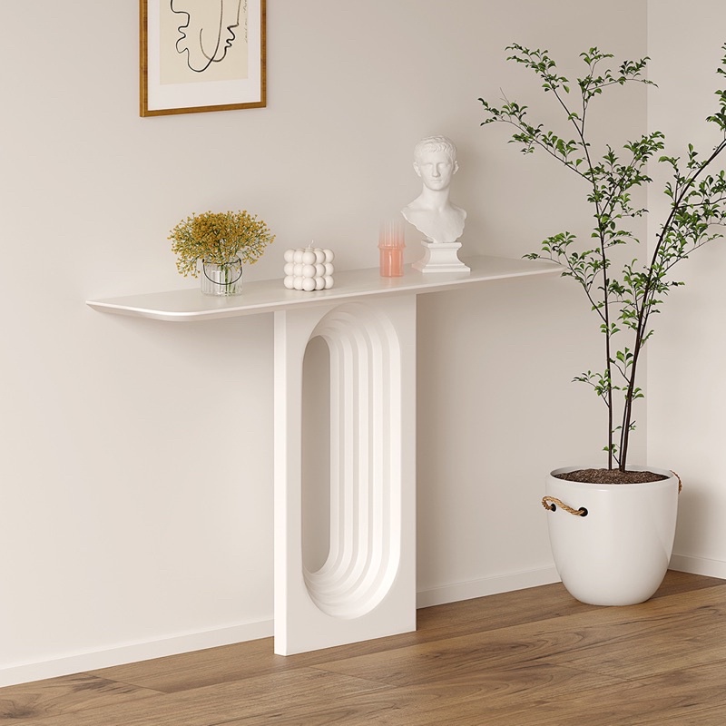 Bàn console dựa tường trang trí