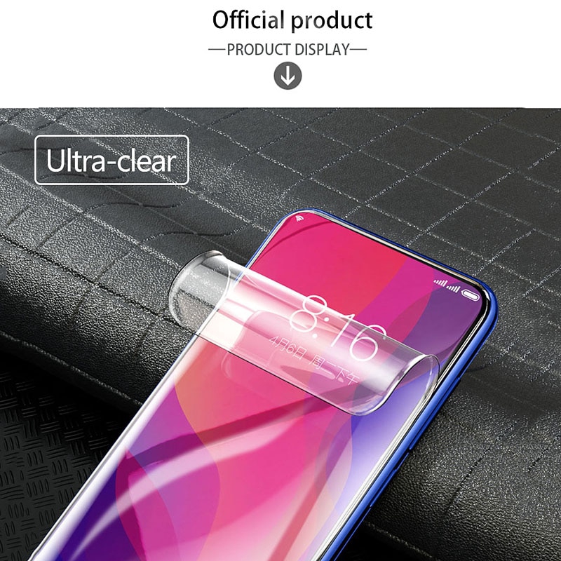 Dành Cho OPPO Realme 8 7 7i 6 6i 5 5i 5s 3 X2 Pro Narzo 30A C21 C11 C12 C15 Phim Bảo Vệ Màn Hình Full Cover Hydrogel Film