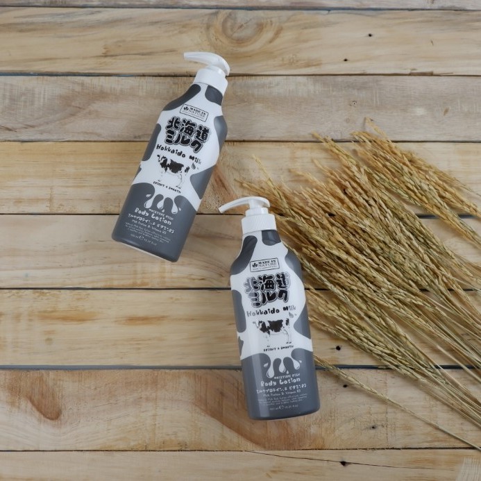 Ảnh Dưỡng thể dưỡng ẩm mịn da Made In Nature Hokkaido Milk Moisture Rich Body Lotion 450ml 4