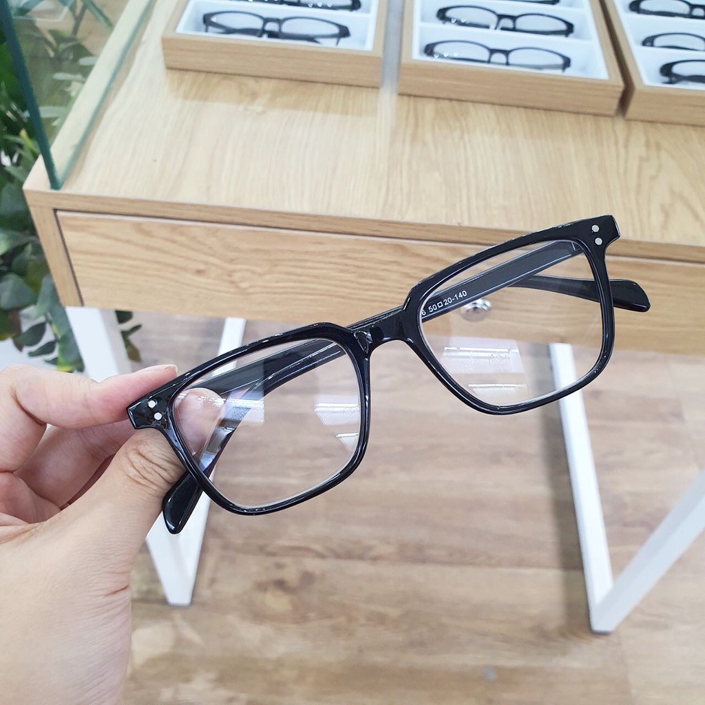 Ảnh Gọng kính cận nam nữ vuông nhựa  siêu bền LANI 3246 - Mắt kính có độ theo yêu cầu 3