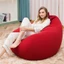 VVDZA Ghế Sofa Bọc Không Làm Đầy Mềm Mại Thoải Mái Ghế Trang Trí Nhà Snugly Game Thủ Ghế