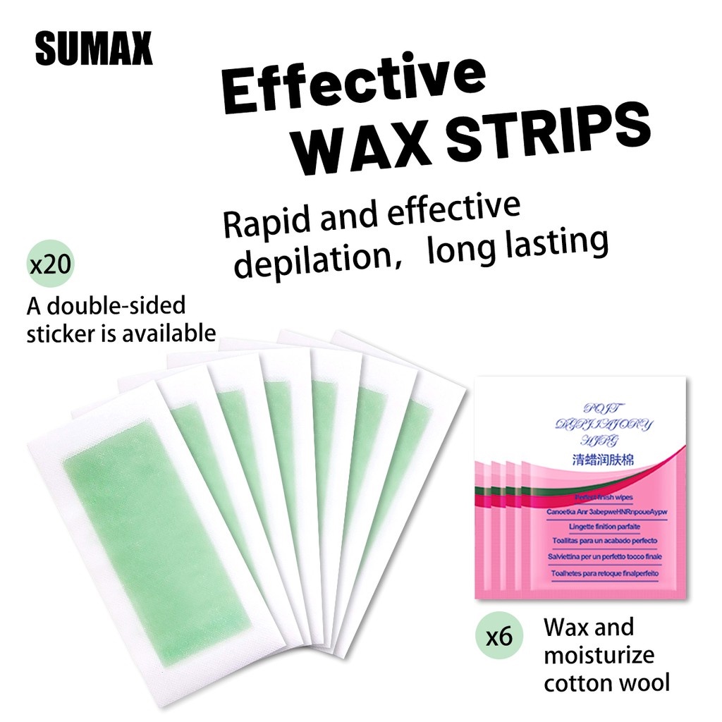Ảnh Sáp tẩy lông SUMAX cho vùng da dưới cánh tay và da mặt đặc biệt 100g 1