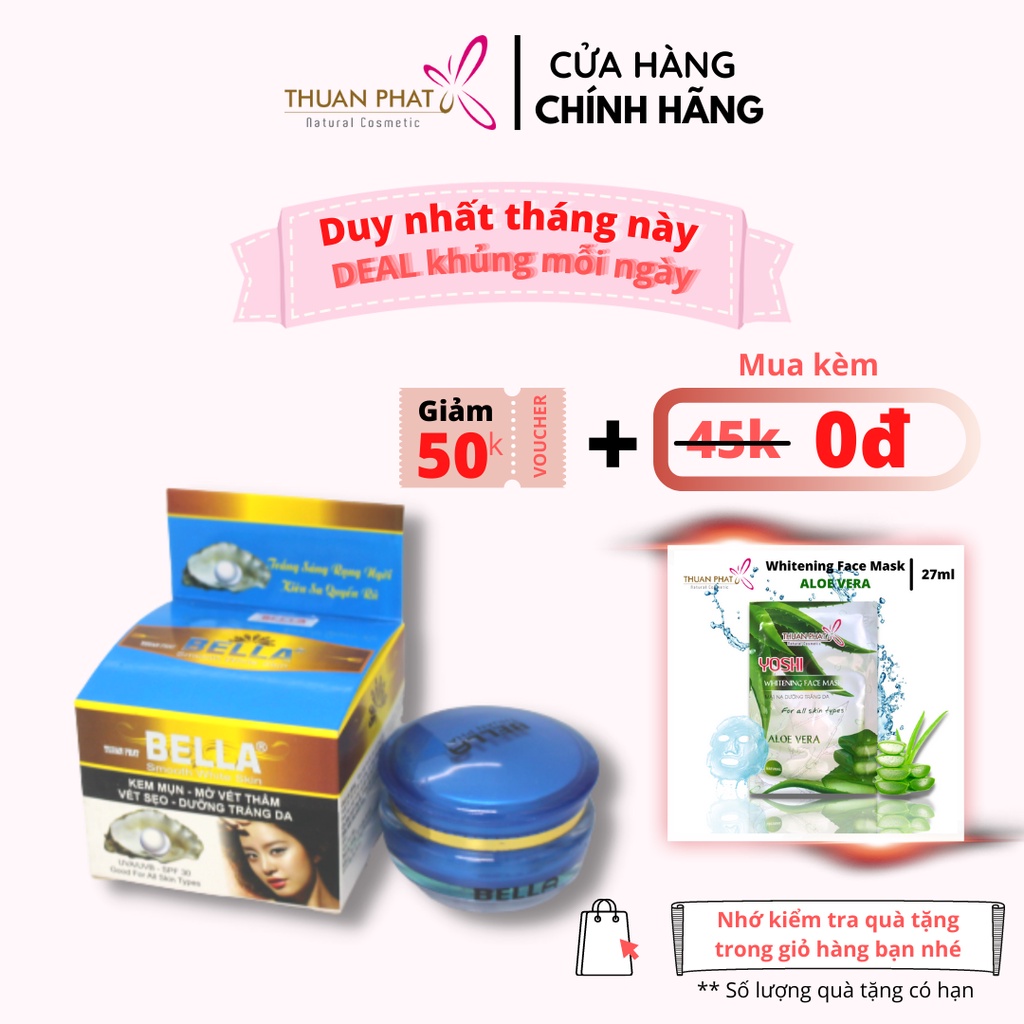 Kem ngừa mụn THUAN PHAT Natural Cosmetic 15gr
