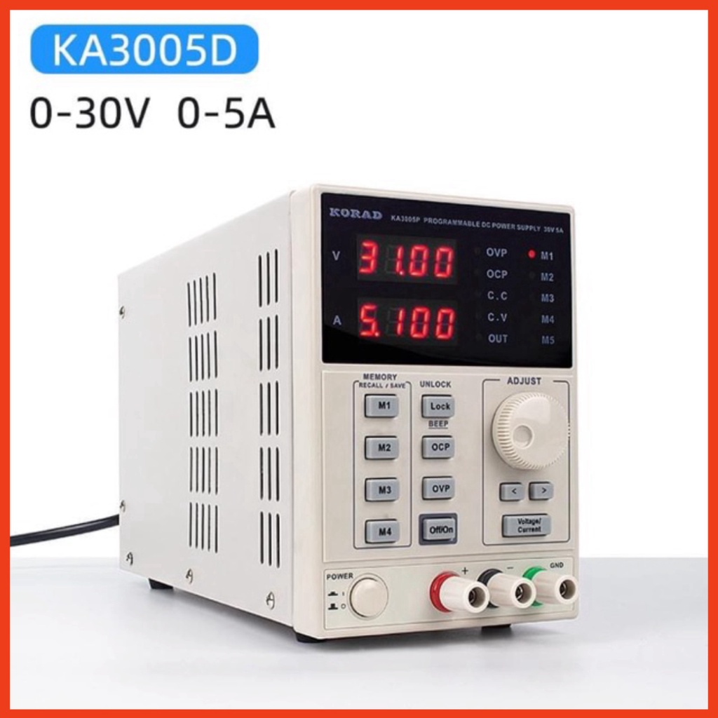 Máy cấp nguồn DC KOARD KA3005D 150W dùng cho bo mạch điện thoại