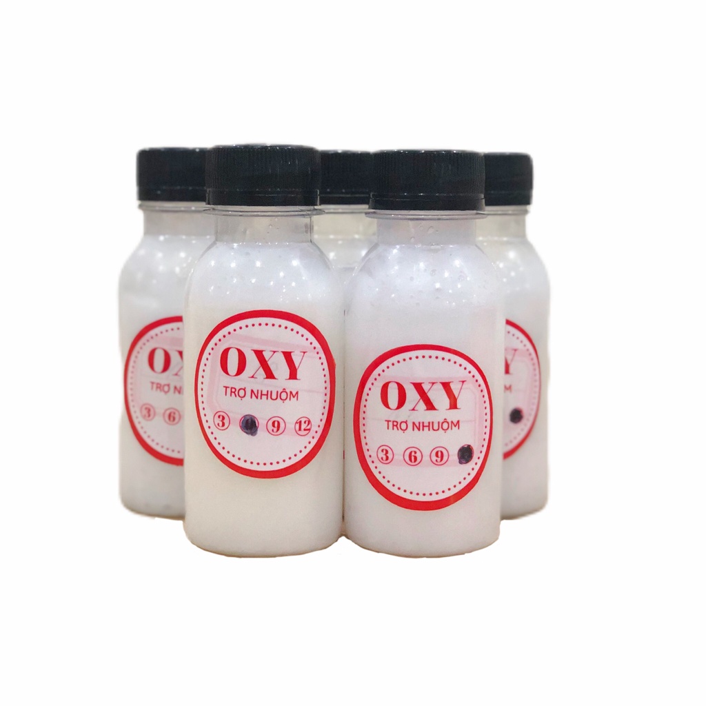 Oxy nhuộm tóc oxy túi / oxy chiết bạc hà