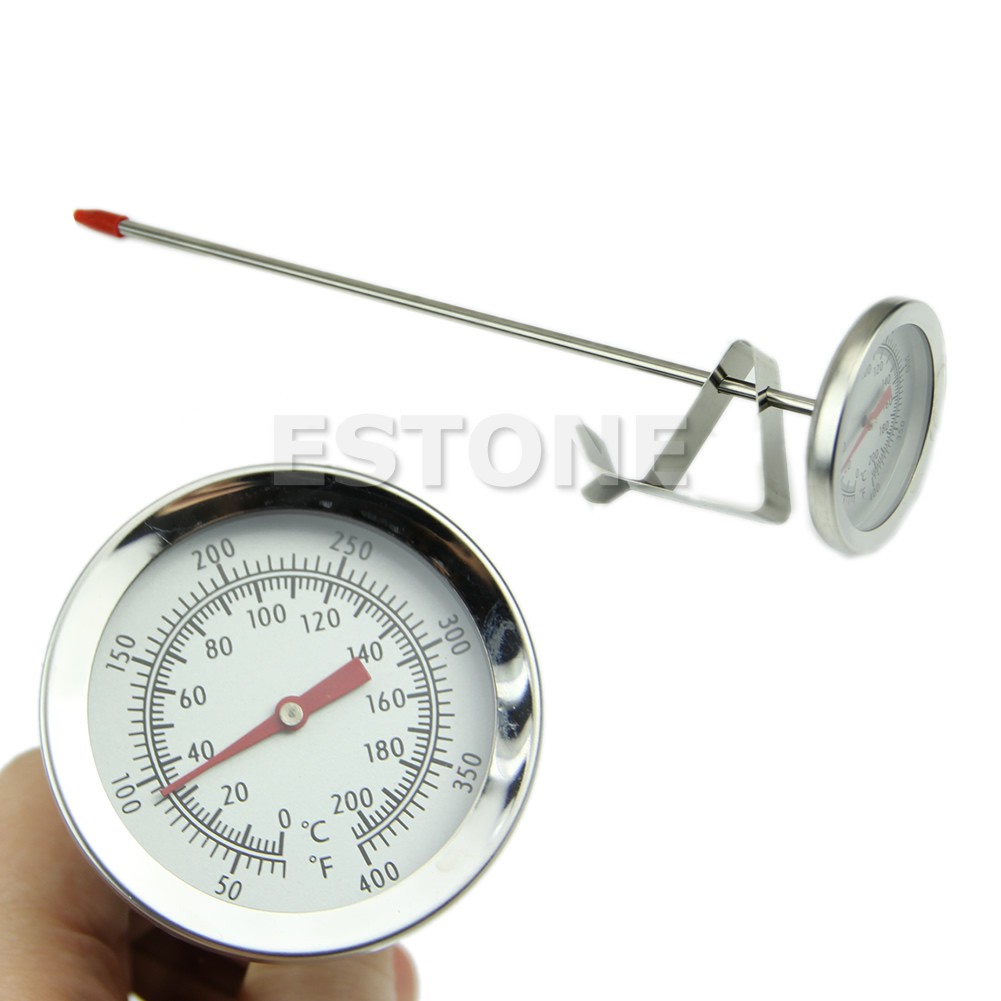 Nhiệt kế nhiệt độ thực phẩm 200 ° Thép không gỉ C