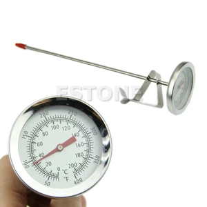 Nhiệt kế nhiệt độ thực phẩm 200 ° Thép không gỉ C