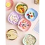 Set 10 đĩa chất liệu rơm lúa mạch nhiều kiểu dáng