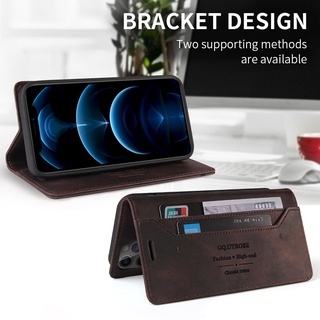 Ốp Đóng Từ Tính Realme 8 5G C11 C15 C21 C21Y C25Y OPPO Reno4 Reno 6 Z 5 F 5F Reno5 Pro reno6 6z reno6z Flip Cover Da PU Ví Đựng Thẻ Túi Điện Thoại Di Động Đế Mềm
