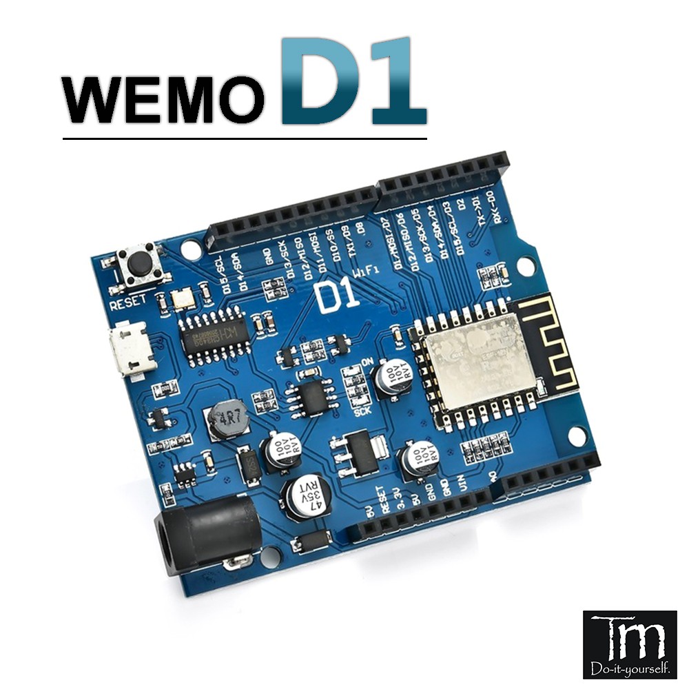 Mạch Arduino Wifi ESP8266 NodeMCU Lua WeMos D1 R2 | Shopee Việt Nam