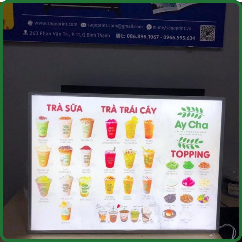 Bảng Hộp Đèn Led Menu A2, Khung Tranh Điện Để Bàn, Treo Tường, Hộp Đèn ...