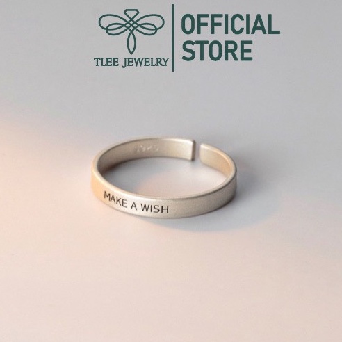 Ảnh Nhẫn bạc TLEE mẫu bản trơn 3mm freesize TLEE JEWELRY A0331 3