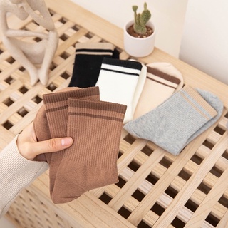 Combo 5/3 Đôi Tất cổ cao vải cotton BT1 Unisex co giãn bốn chiều Vớ thể thao phong cách Hàn Quốc
