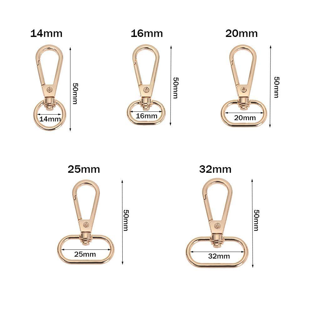 Hobbyin 1 Chiếc Tôm Hùm Khóa DIY Móc Khóa Trang Sức Làm Túi Một Phần Phụ Kiện Cổ Áo Carabiner Snap