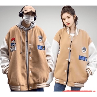 Áo khoác bomber nỉ ngoại cực HOT form to y hình KB FASHION