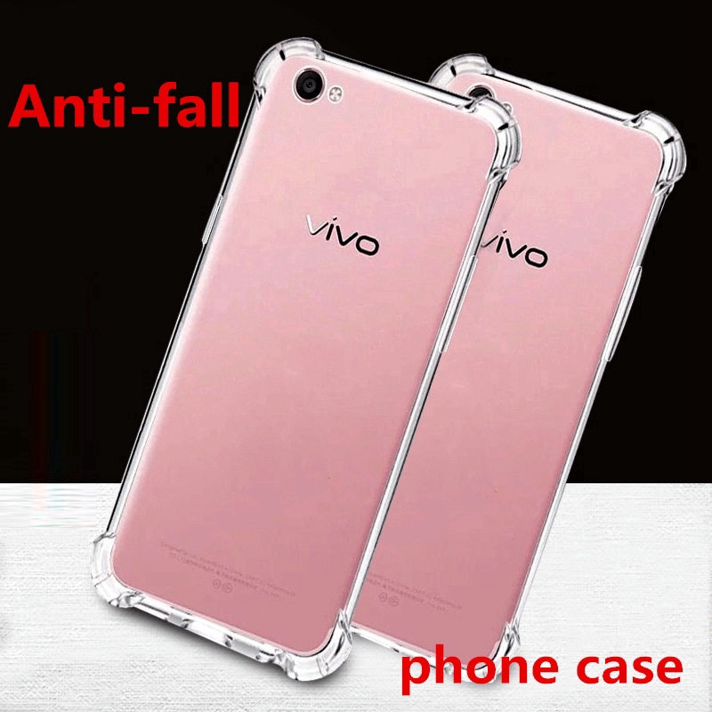 Ốp điện thoại trong suốt chống sốc cho For VIVO Nex S A X21 UD X21i X20 X9 X9S V7 V5 X7 X6 Plus