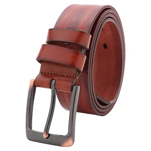 Thắt lưng nam GOAT M000009, 3 màu Đen-Nâu-Nâu đỏ, Khóa kim