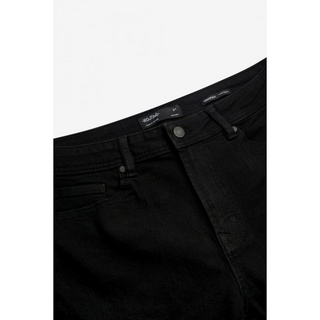 Quần jean đen trơn form Slim Crop (chiều dài đến mắt cá chân) - 10S25DPA108C