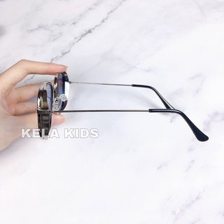 Kính Râm Thời Trang Người Lớn Và Trẻ Em Từ 12 Tuổi Trở Lên Gọng Kim Loại Chống UV Phong Cách Hàn Quốc 58157