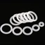 5-50 Chiếc Độ Dày 2.4 Mm Trắng Silicon Cao Su Seal O-Ring Đường Kính Ngoài OD 6-60mm VMQ Gasket