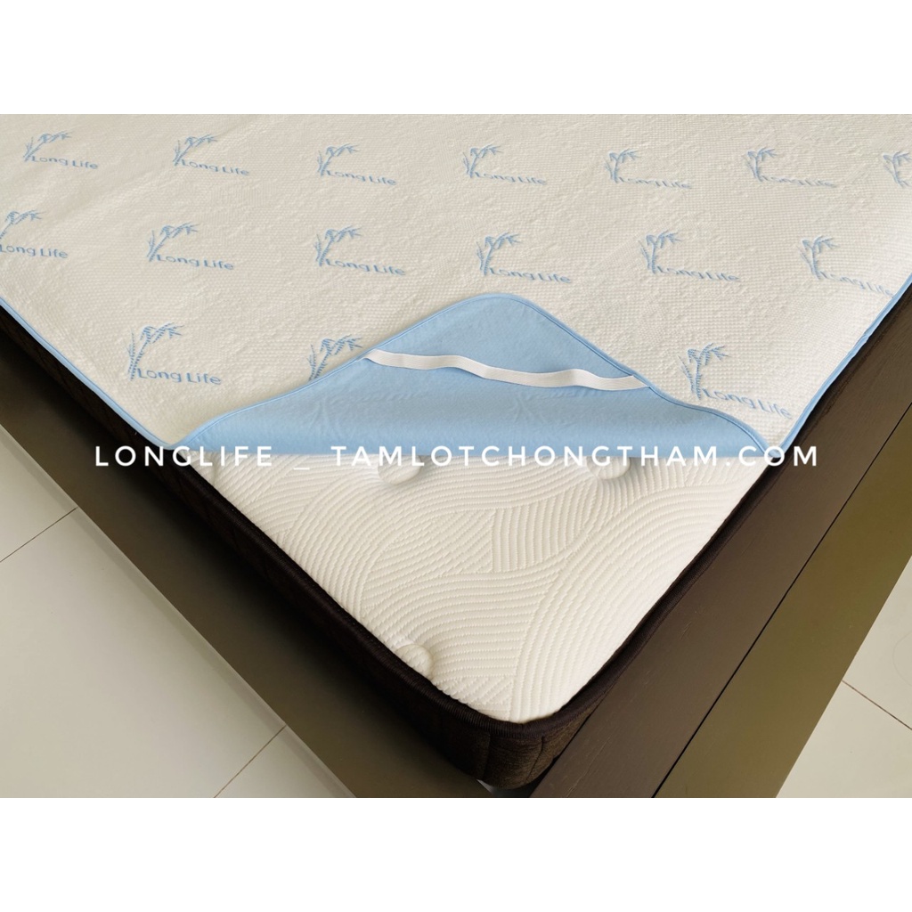 Ảnh Tấm lót chống thấm cho người già LONGLIFE size giường 1,2x2m - 1,4x2m - 1,6x2m - 1,8x2m - 2,2x2m 4