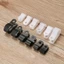 YUJUNI 100 Chiếc Kẹp Cáp Nylon Kim Loại Phụ Kiện Điện Bền Chất Lượng Cao Lắp Ống Sửa Chữa