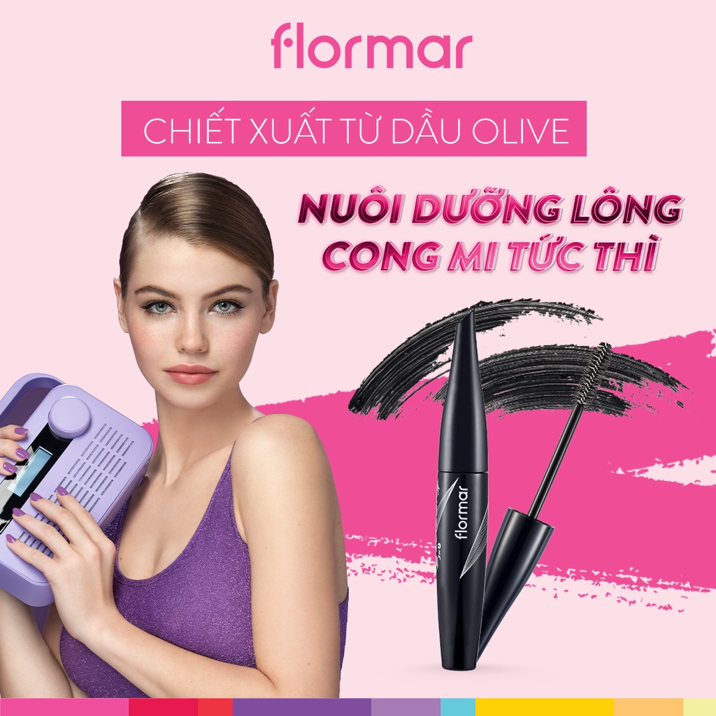 Chuốt Mi 3 Trong 1 Flormar Spider Lash 3 in 1 Mascara 13ml