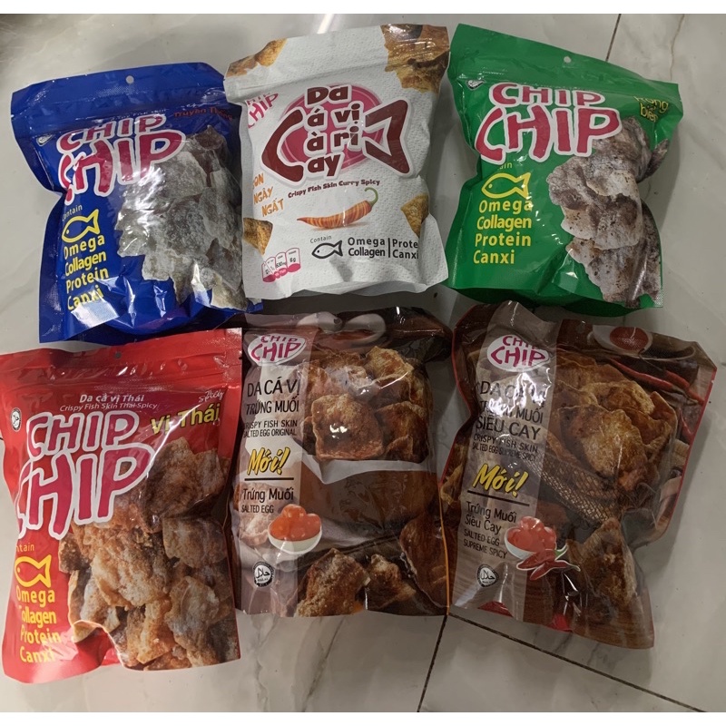 Snack Da Cá Vị Trứng Muối CP 50gr - Thơm Ngon, Bổ Dưỡng, Ăn Vặt Chất ...