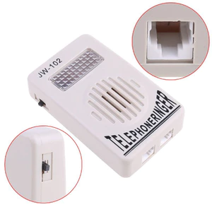 ♬♬KOKO Chuông điện thoại khuếch đại loa đèn nhấp nháy tạo âm thanh cực lớn thiết kế treo tường tiện lợi