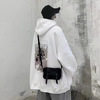 Áo Khoác Hoodie Tay Dài Dáng Rộng In Hình Phong Cảnh Mỹ Thời Trang Thu Đông Cho Cặp Đôi
