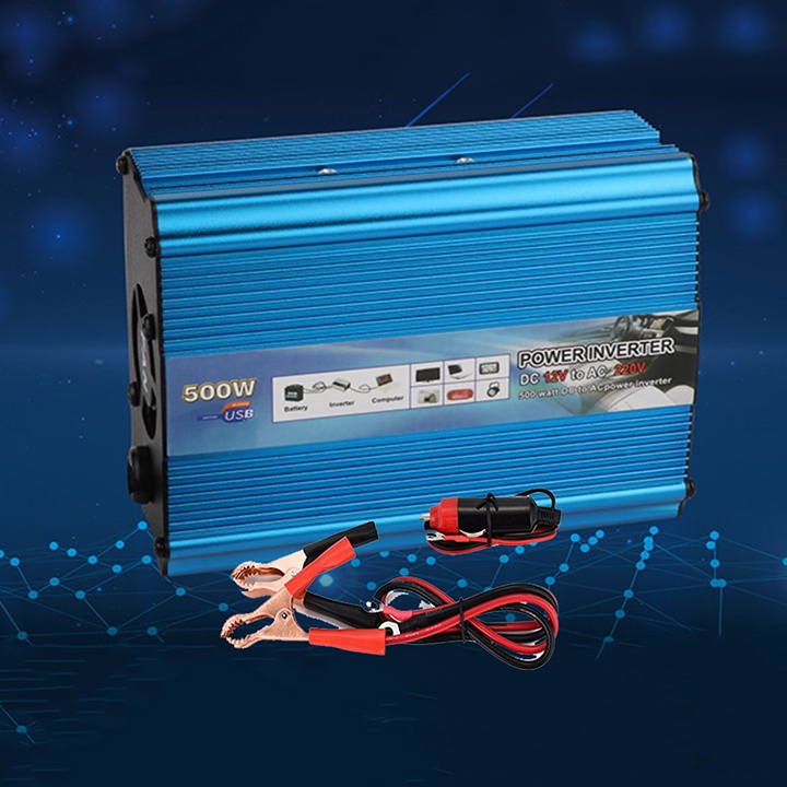 Đổi nguồn 12V lên 220V 500W