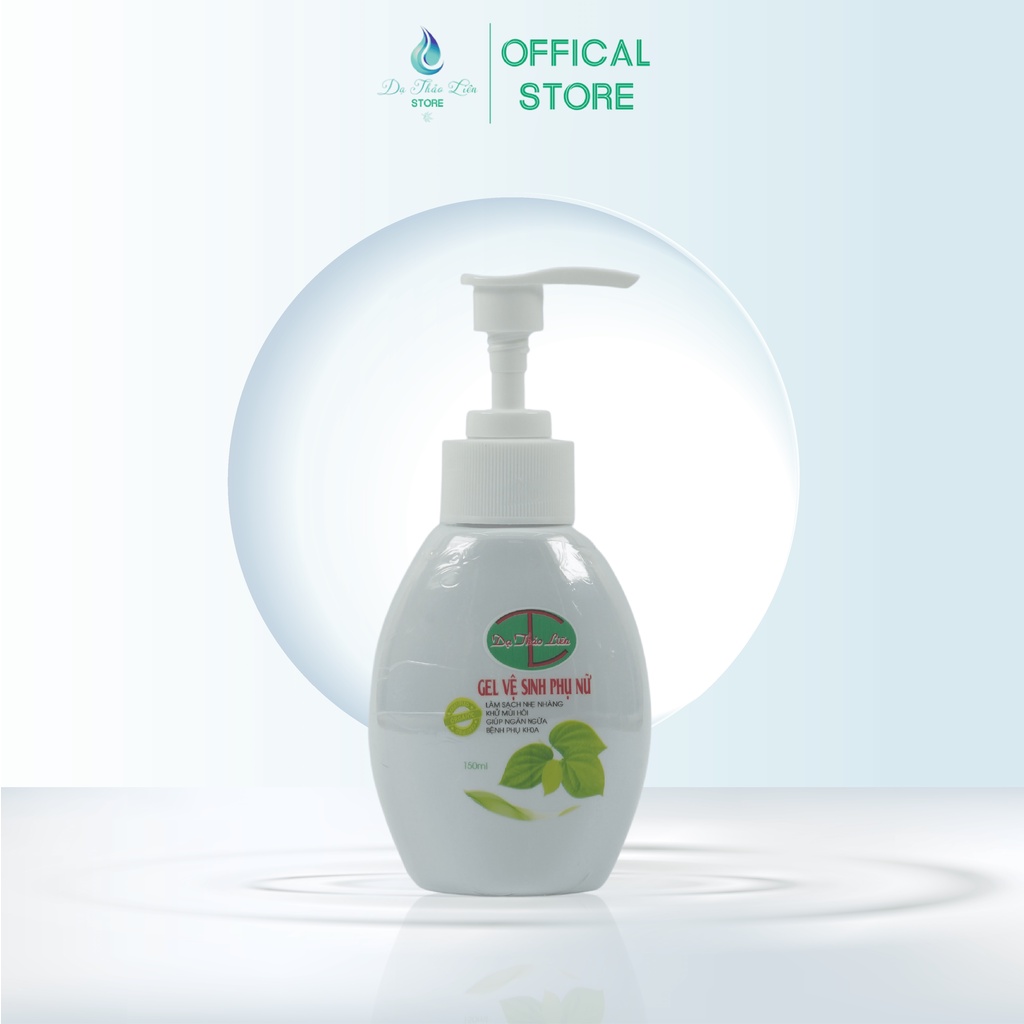 Ảnh Gel Vệ Sinh Phụ Nữ Dạ Thảo Liên 150ml thành phần tự nhiên giúp khử mùi hôi, kháng nấm phổ rộng 2