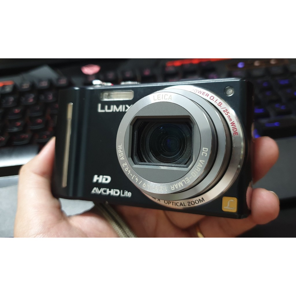 Panasonic LUMIX TZ DMC-TZ10-N ゴールド - デジタルカメラ