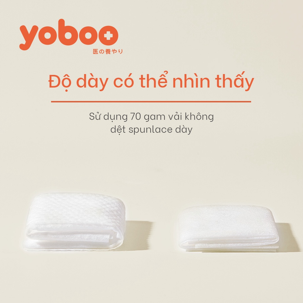 Ảnh Khăn giấy ướt Yoboo YB-0078 dịu nhẹ không chất bảo quản gói 10 tờ - Hàng chính hãng 3