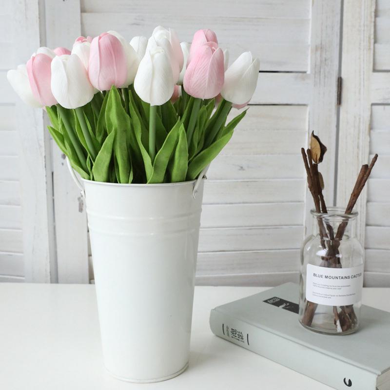 Hoa Tulip Giả Để Bàn Trang Trí Tiệc Cưới