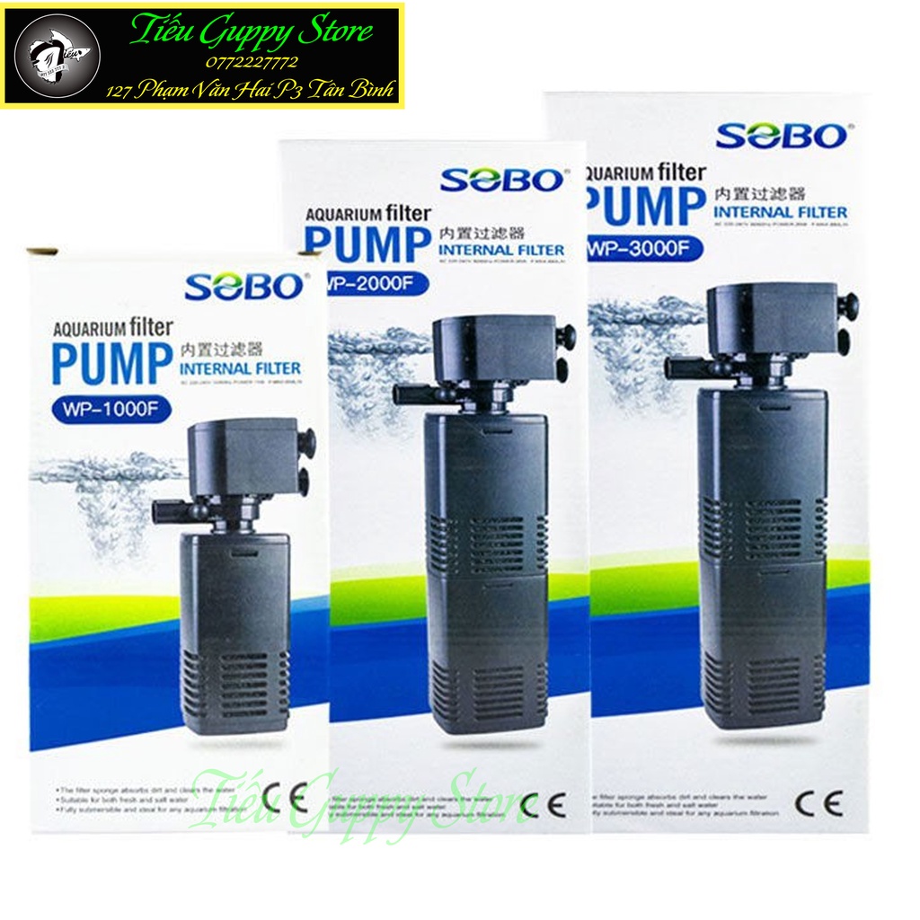 Máy Lọc Chìm Hồ Cá Cảnh SOBO WP 1000f, WP 2000f, WP 3000f Shopee Việt Nam