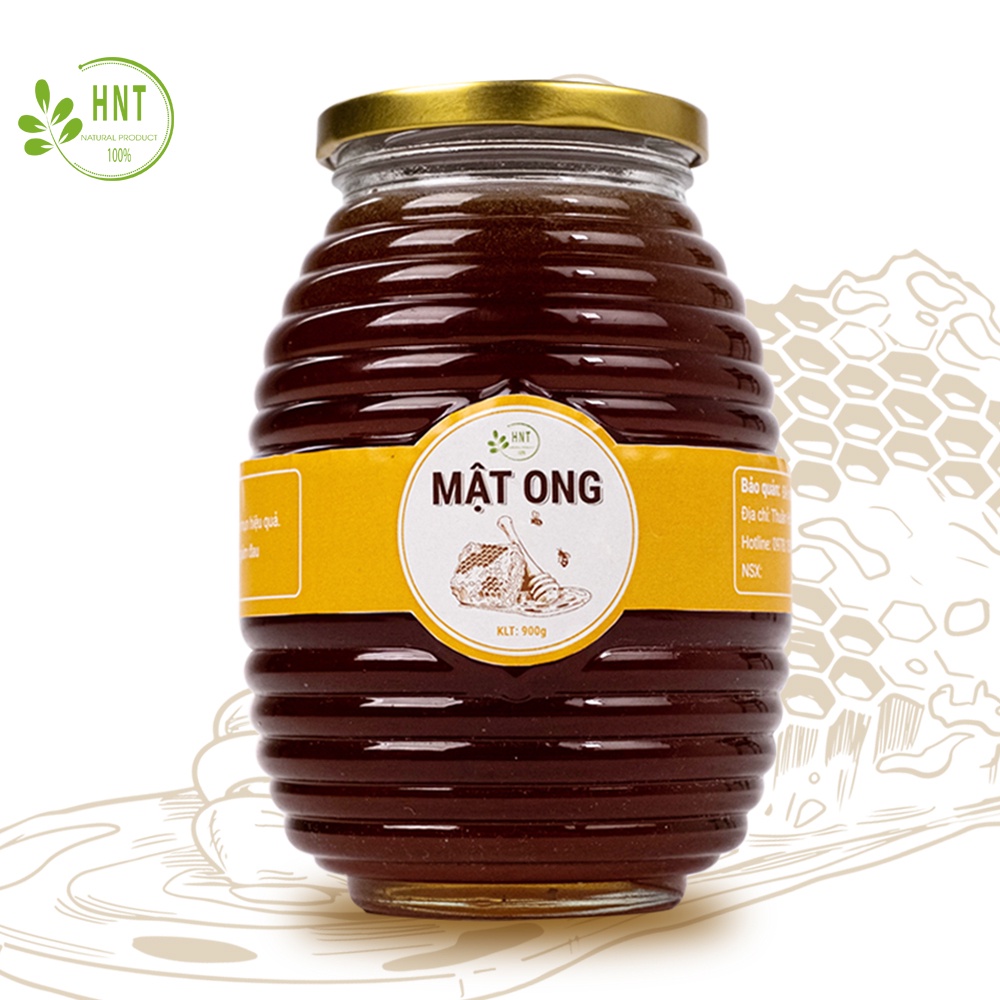 Ảnh Mật ong rừng nhãn nguyên chất, tự nhiên không pha HNT NATURAL PRODUCT MO900G 3