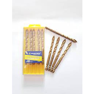 Mũi Khoan Đa Năng Gạch Kính Chữ Thập Loại Tốt - Mũi Khoan Đa Năng Chuôi Lục Giác Mạ Titan 6-12MM (Bán Lẻ 1 Mũi)