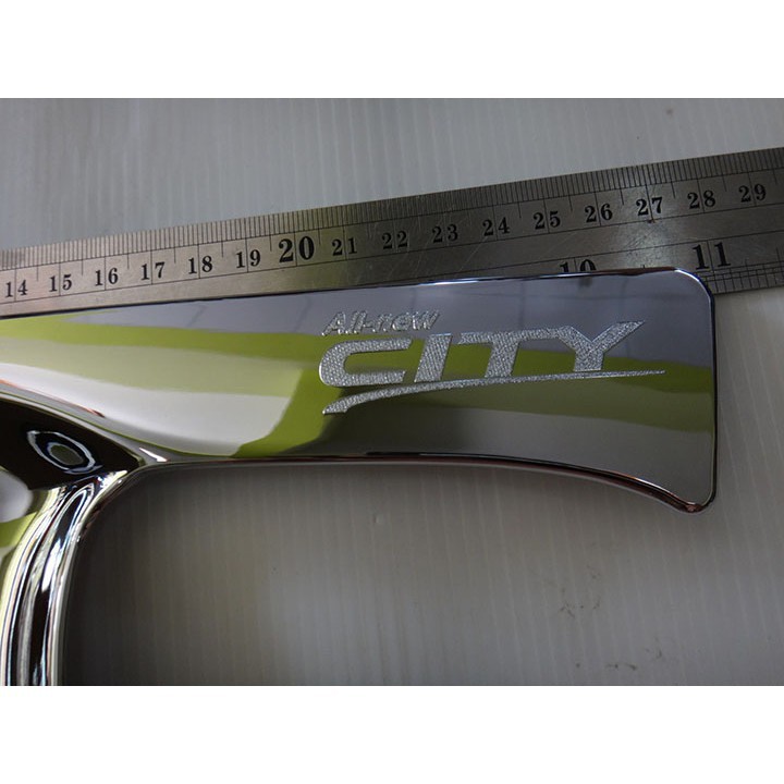 Ốp Tay nắm, hõm cửa xe Honda City đời 2015 ->2020, 2021 - ĐẾN NAY -  Mạ Crom cao cấp