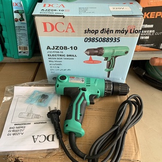 Máy khoan vặn vít dùng điện DCA AJZ08-10 chính hãng - máy khoan vặn số