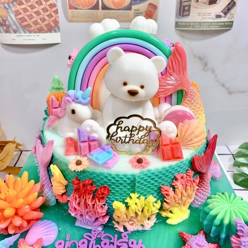 Khuôn gấu trắng đại