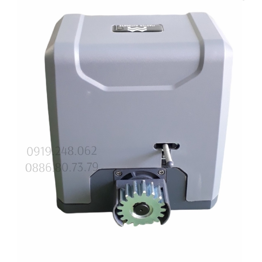 Mô tơ cổng trượt, cổng lùa tự động sliding gate motor SL800AC+ 4 mét ray thép